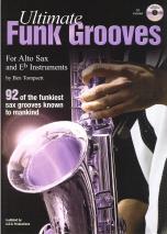 Ultimate Funk Grooves Alto Sax (eb) Book/audio Sheet Music Songbook