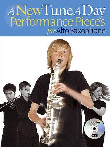 New Tune A Day Performance Pieces Alto Sax Sheet Music Songbook