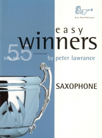 Easy Winners Lawrance Saxophone Sheet Music Songbook