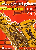 Play Em Right Alto Saxophone Rock 1 Sheet Music Songbook