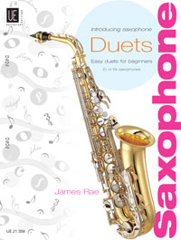Introducing Saxophone Duets Rae Sheet Music Songbook