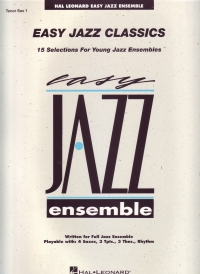 Easy Jazz Classics Tenor Saxophone 1 Sheet Music Songbook
