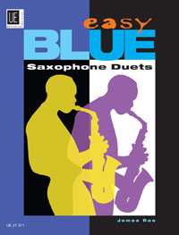Easy Blue Saxophone Duets Rae Sheet Music Songbook