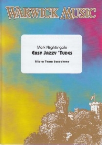 Easy Jazzy Tudes Saxophone Nightingale Sheet Music Songbook
