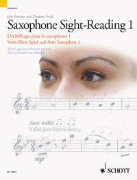 Saxophone Sight Reading 1 Kember/vinall Sheet Music Songbook