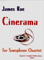 Rae Cinerama Saxophone Quartet Sheet Music Songbook