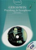 Guest Spot Gershwin Alto Saxophone Book & Cd Sheet Music Songbook