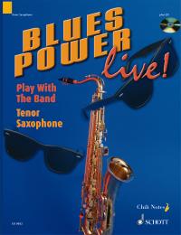 Blues Power Live Dechert Tenor Saxophone Book&cd Sheet Music Songbook