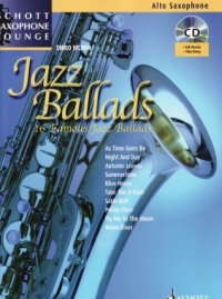 Jazz Ballads Alto Book & Audio Saxophone Lounge Sheet Music Songbook