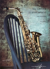 Lacour 22 Dodecaprices Saxophone Sheet Music Songbook