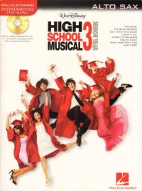 High School Musical 3 Alto Saxophone Book & Cd Sheet Music Songbook