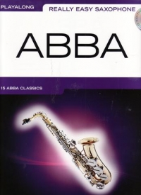 Really Easy Saxophone Abba Book & Cd Sheet Music Songbook