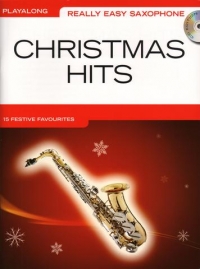 Really Easy Saxophone Christmas Hits Book & Cd Sheet Music Songbook