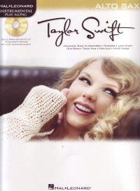 Taylor Swift Instrumental Play Along Alto Sax + Cd Sheet Music Songbook