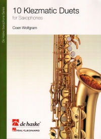 10 Klezmatic Duets For Saxophones Wolfgram Sheet Music Songbook