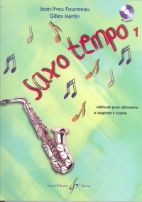 Saxo Tempo Vol 1 Fourmeau Book & Cd Sheet Music Songbook