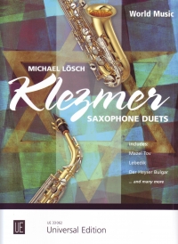 Klezmer Saxophone Duets Losch Sheet Music Songbook
