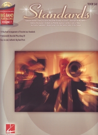 Big Band Play Along 07 Standards Tenor Sax + Cd Sheet Music Songbook