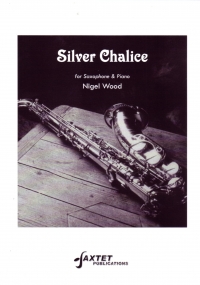 Wood Silver Chalice Saxophone & Piano Sheet Music Songbook