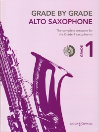 Grade By Grade Alto Saxophone Grade 1 Way + Cd Sheet Music Songbook