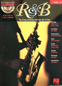 Saxophone Play Along 02 R&b Book & Cd Sheet Music Songbook