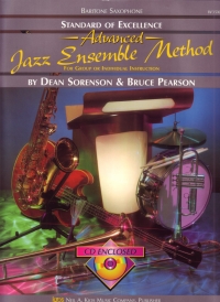 Standard Of Excellence Advanced Jazz Baritone Sax Sheet Music Songbook