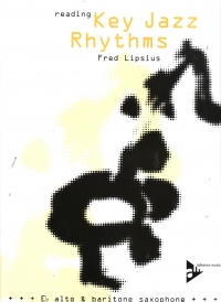 Lipsius Reading Key Jazz Rhythms Alto Saxophone Sheet Music Songbook