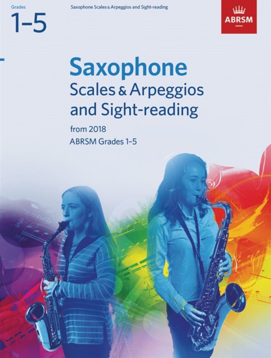 Saxophone Scales Arpeggios Sight 2018 Gr1-5 Sheet Music Songbook