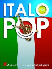 Italo Pop Alto Saxophone Book & Cd Sheet Music Songbook