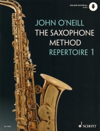Oneill The Saxophone Method Repertoire 1 + Online Sheet Music Songbook