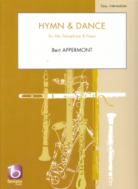 Appermont Hymn & Dance Alto Saxophone & Piano Sheet Music Songbook