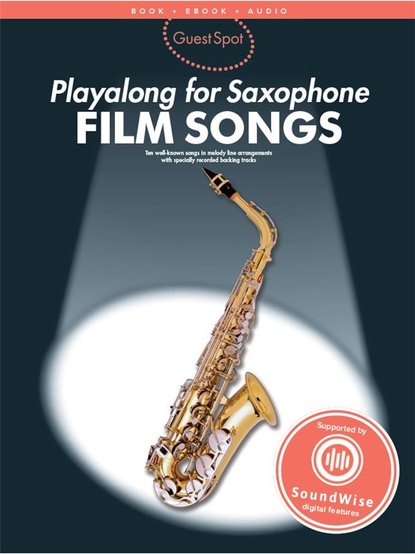 Guest Spot Film Songs Alto Sax Book + Online Sheet Music Songbook