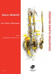 Marais Les Folies Despagne Eb/bb Saxophone Sheet Music Songbook