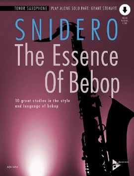 Essence Of Bebop Snidero Tenor Sax + Online Sheet Music Songbook