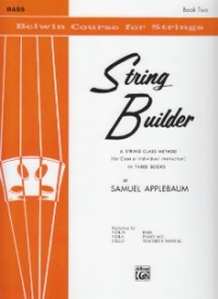 String Builder 2 Double Bass Applebaum Sheet Music Songbook