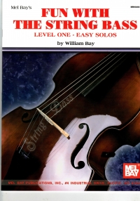 Fun With String Bass Level 1 Easy Solos Sheet Music Songbook