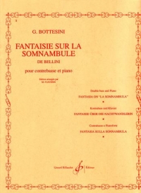 Bottesini Fantaisie Sur La Somnambule Double Bass Sheet Music Songbook