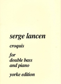 Lancen Croquis Double Bass Sheet Music Songbook
