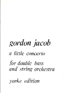 Jacob Little Concerto Double Bass Sheet Music Songbook