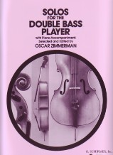 Solos For Double Bass Player Zimmerman Sheet Music Songbook