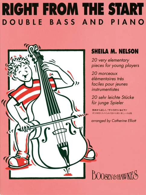 Right From The Start Nelson Double Bass & Piano Sheet Music Songbook