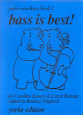 Bass Is Best Yorke Mini-bass Book 2 Emery/barratt Sheet Music Songbook