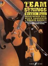Team Strings Double Bass Book & Cd Sheet Music Songbook