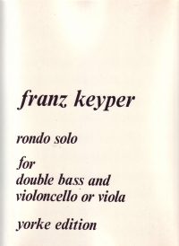 Keyper Rondo Solo Double Bass & Cello Sheet Music Songbook