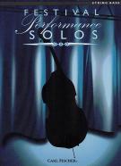 Festival Performance Solos String Bass Sheet Music Songbook