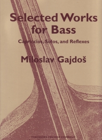 Gajdos Selected Works For Bass Sheet Music Songbook