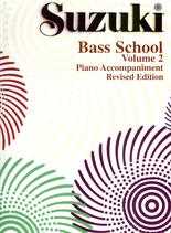 Suzuki Bass School Vol 2 Piano Accomp Revised Sheet Music Songbook