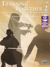 Learning Together 2 Bass + Cd Sheet Music Songbook