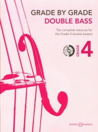 Grade By Grade Double Bass Grade 4 Elliott + Cd Sheet Music Songbook