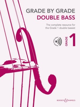 Grade By Grade Double Bass Grade 1 Elliott + Audio Sheet Music Songbook